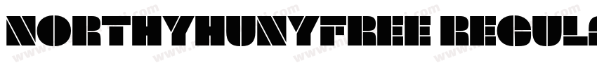 NorthyhunyFree Regular字体转换